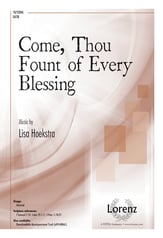 Come, Thou Fount of Every Blessing SATB choral sheet music cover